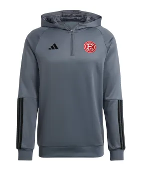 adidas Fortuna Düsseldorf Kapuzenjacke Grau
