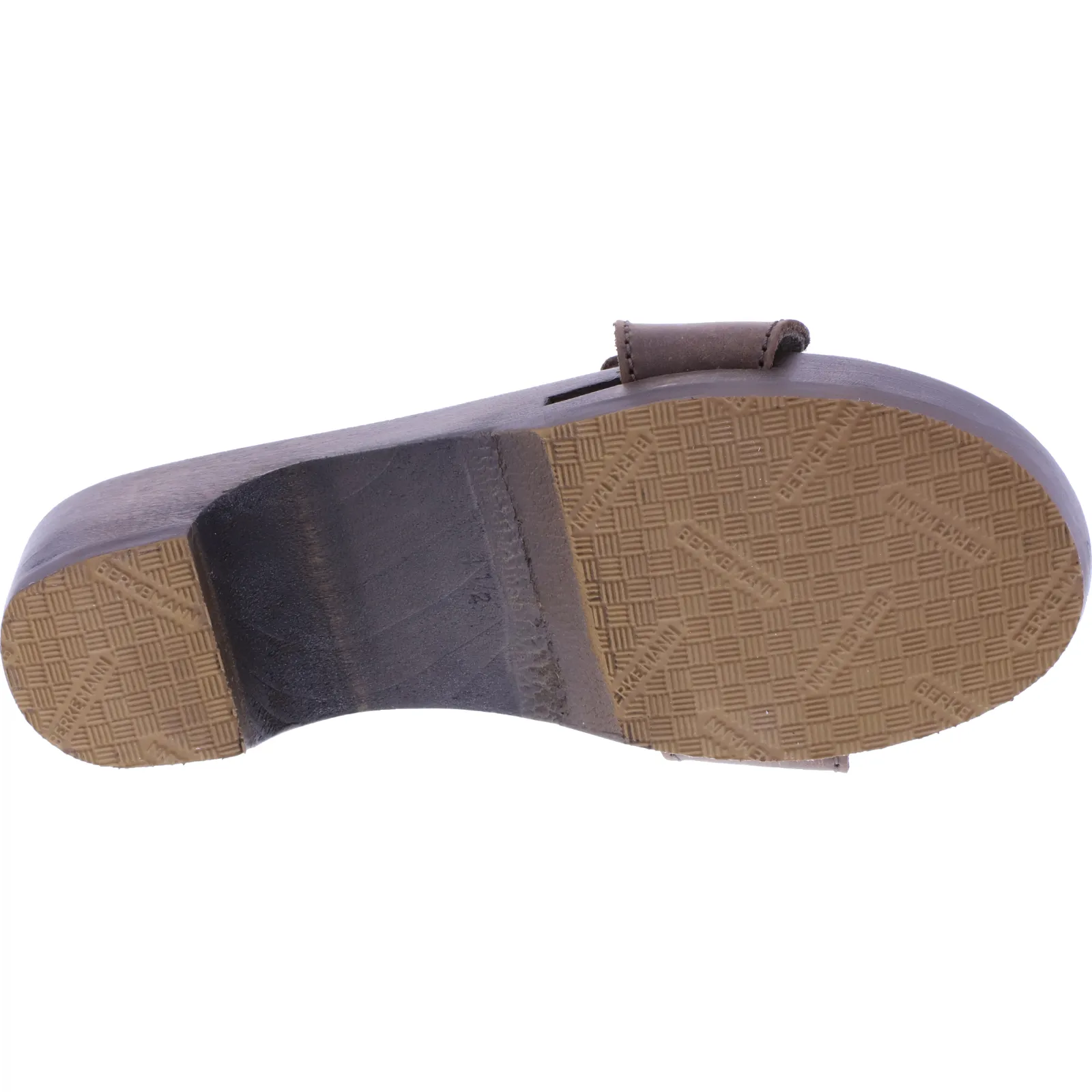 Berkemann / Hamburg-Sandale / Dunkelbraun Fettleder / Sohle: Braun / Art: 10102-480 / Unisex