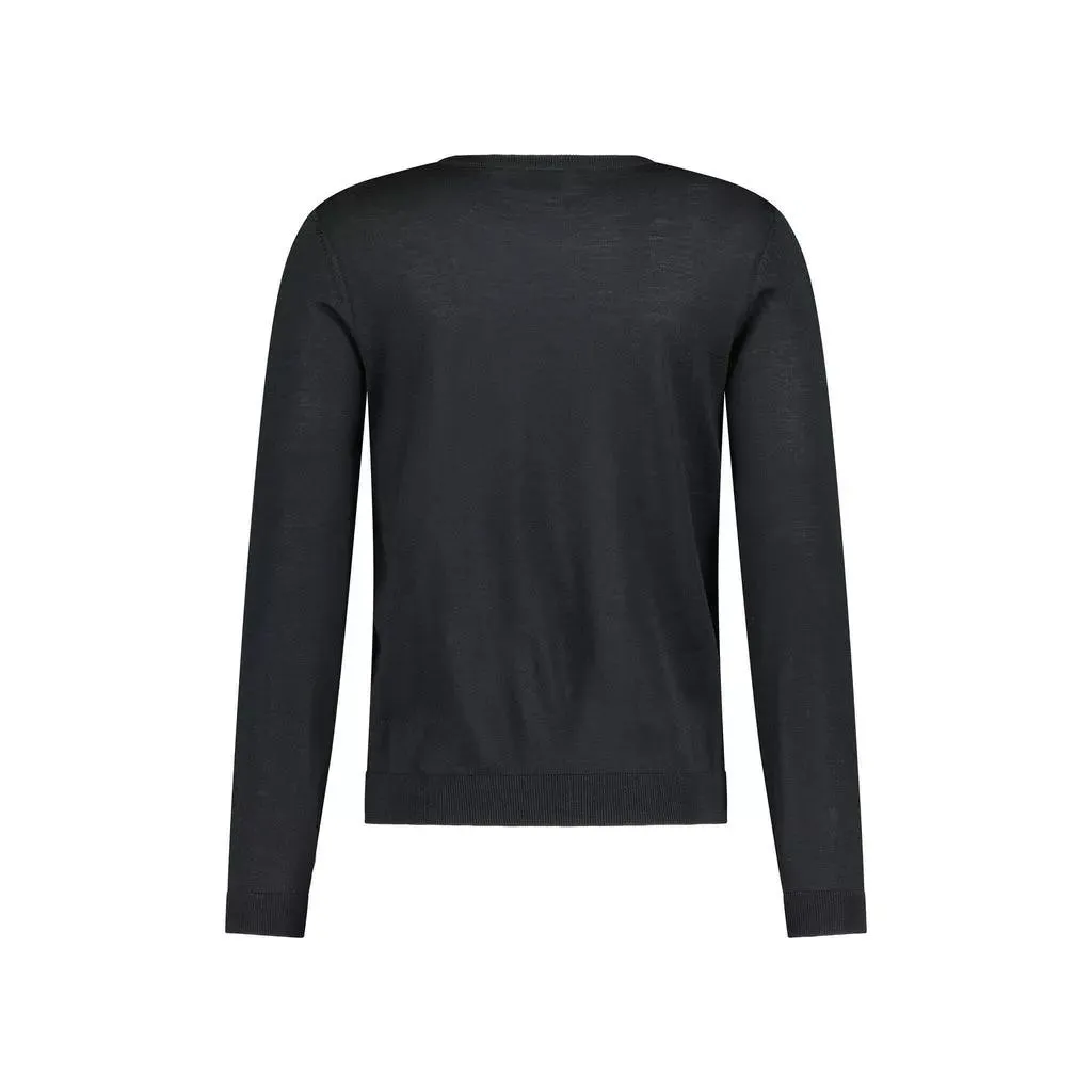   Boss  Pullover Melba aus Schurwolle Schwarz