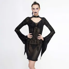 DEVIL FASHION Cyberline Mesh Dress