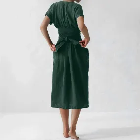 Elegante Wickelkleid