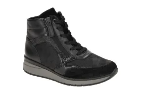 Gabor Comfort Stiefelette schwarz K-Weite elastisch 56.708.67