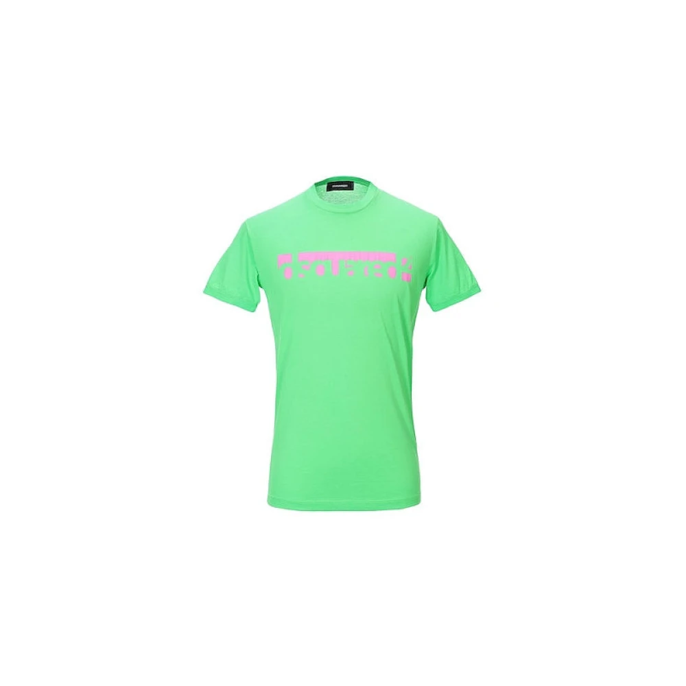 Grünes T-Shirt - Hergestellt in Italien