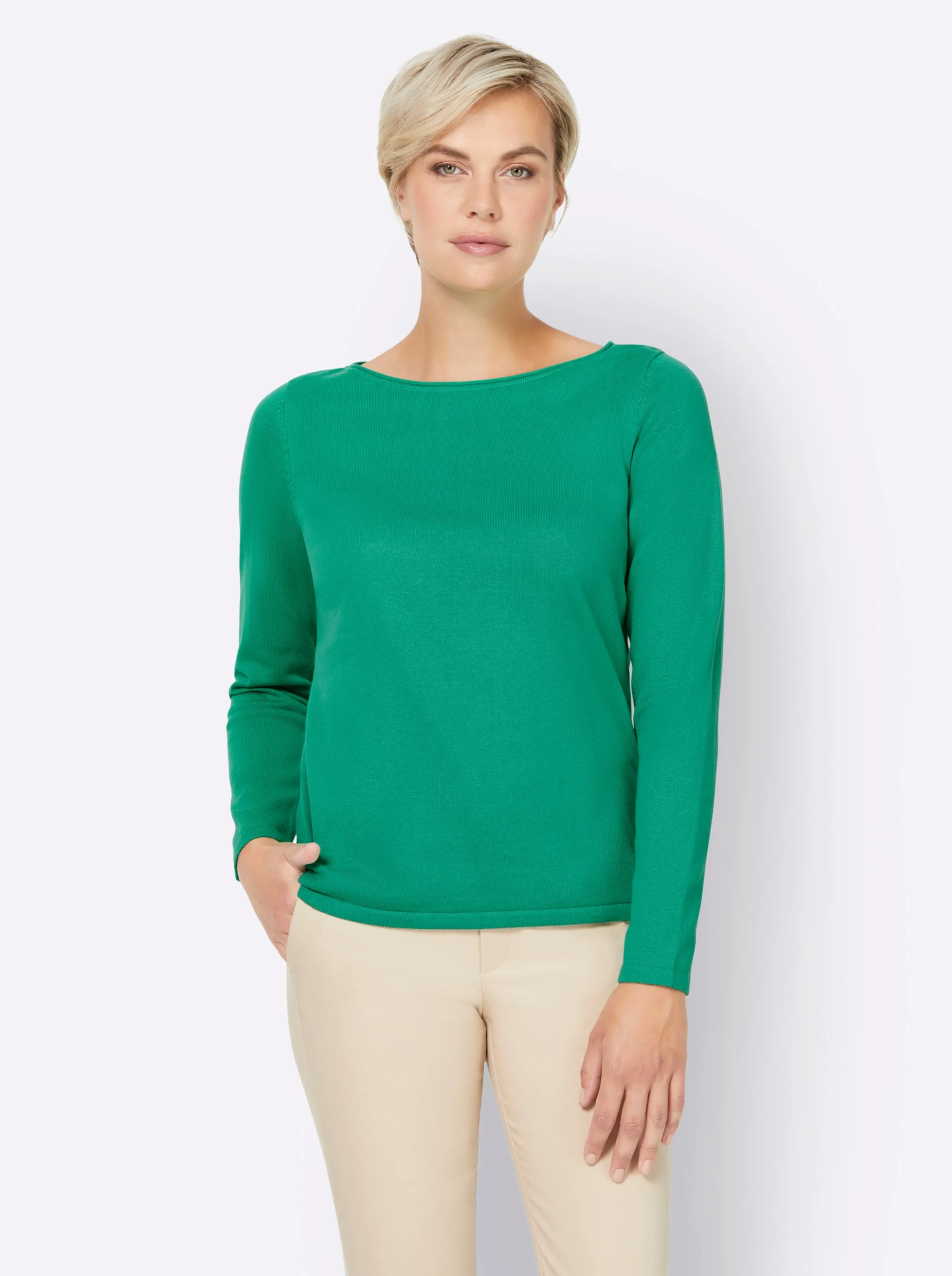 heine Pullover in grün