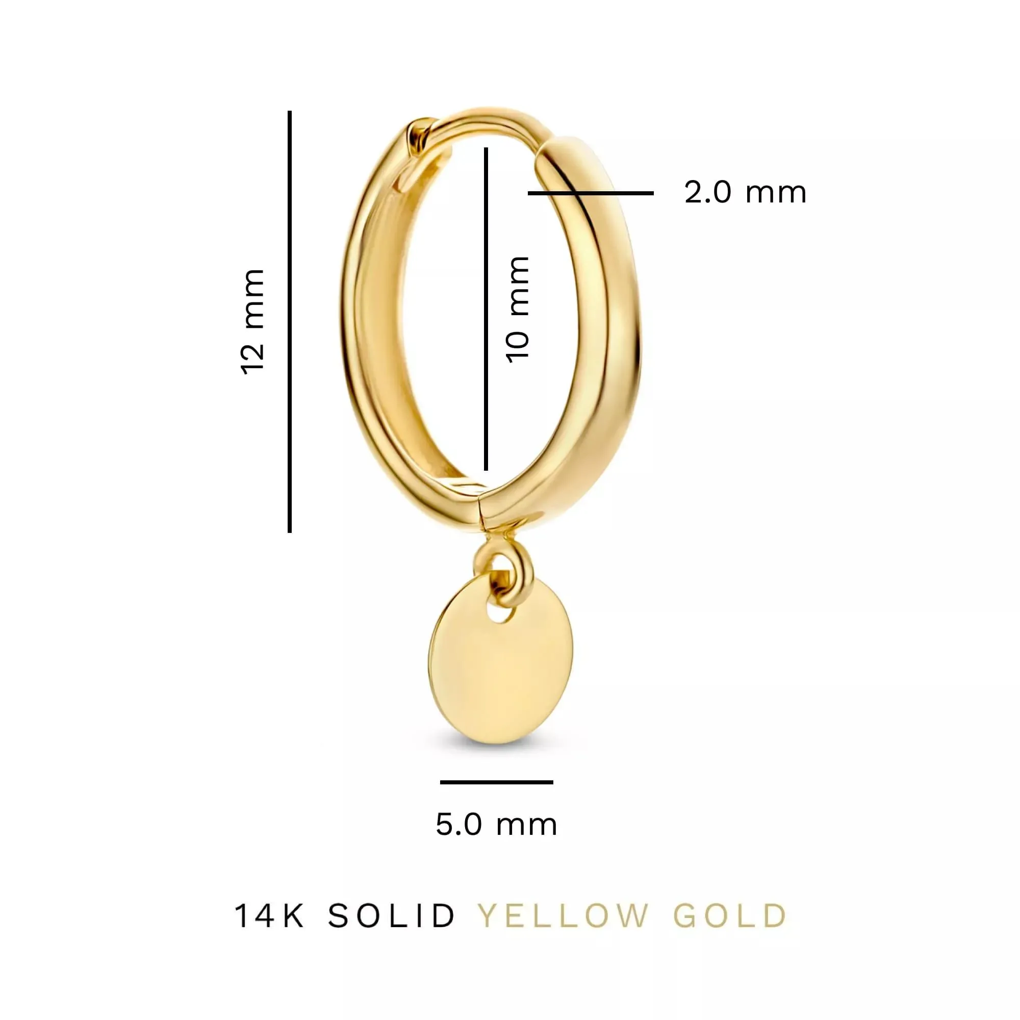   Isabel Bernard  Isabel Bernard Le Marais damen Creolen 585 Gold IB Gold