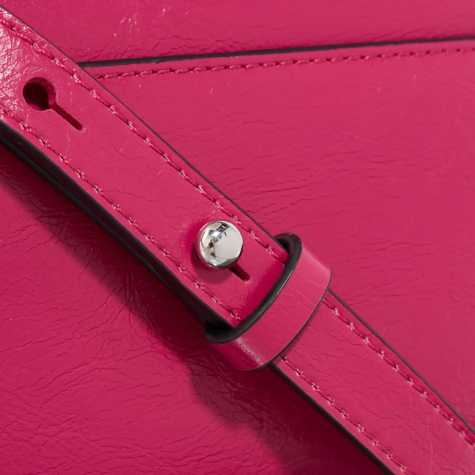   Karl Lagerfeld  Rsg Metal Sp Camerabag Persian Red  Crossbody Bag 