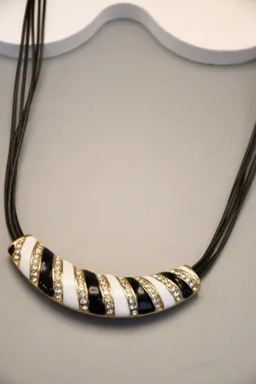 Kristall-Strass-Halskette
