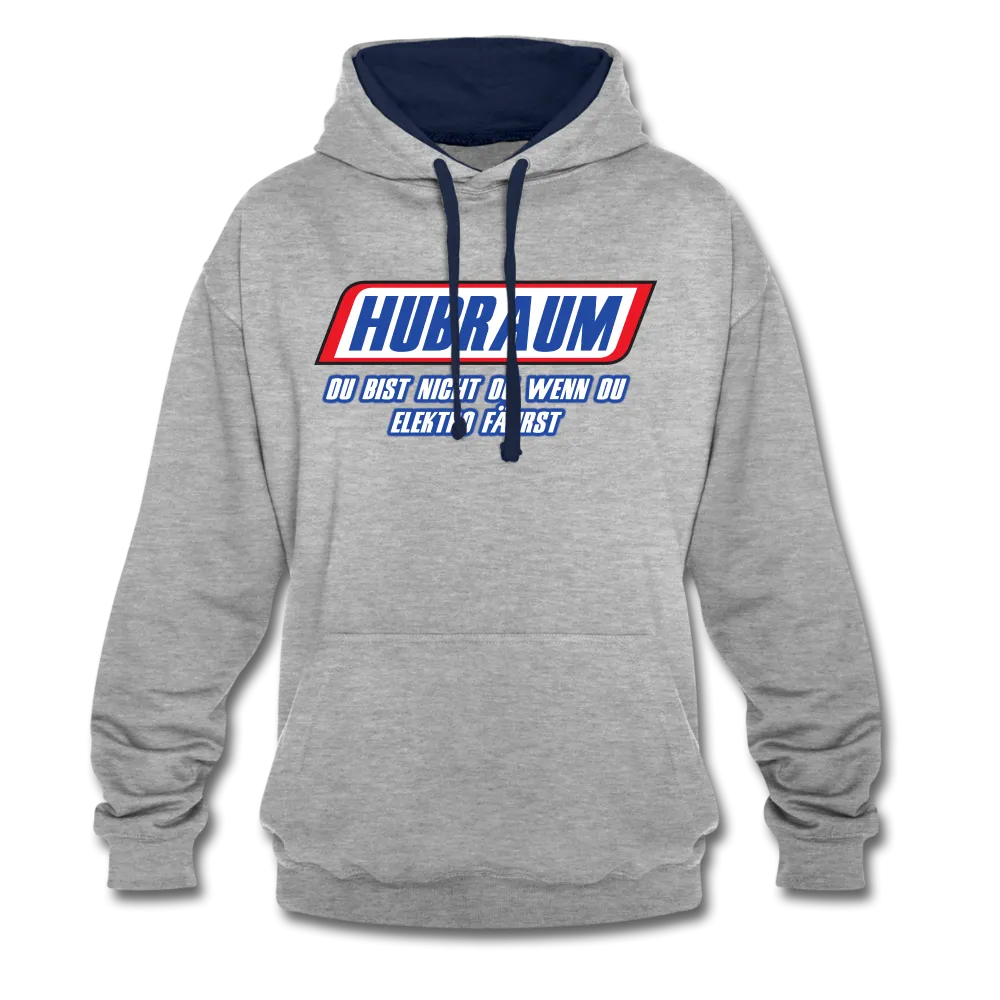 Mechaniker Hoodie Hubraum du bist nicht du wenn du Elektro fhrst Hoodie
