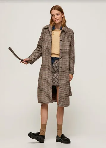 PEPE JEANS AMANDA MIDI-MANTEL