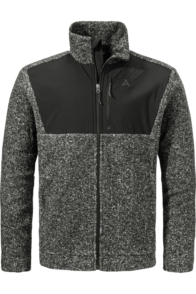 SCHOEFFEL Fleece Jacke Canterbury anthrazit  schnell trocknene Funktionswolle