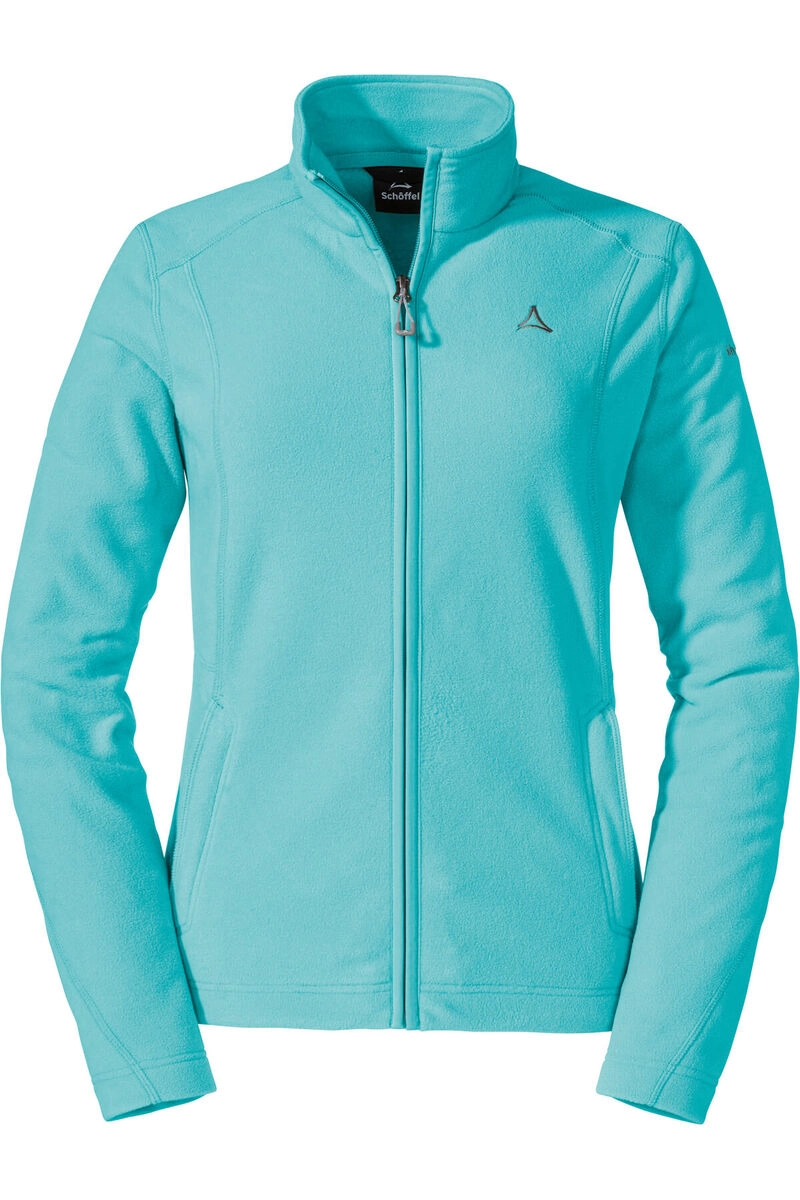 SCHOEFFEL Fleece-Jacke Leona türkis