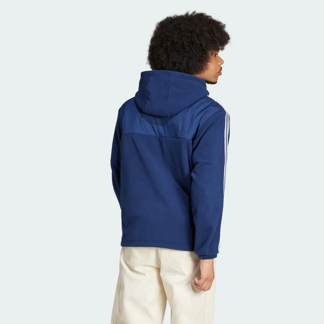 Sweatshirt adidas Performance 3-Stripes Teddy Fleece Sweatshirt IZ2486